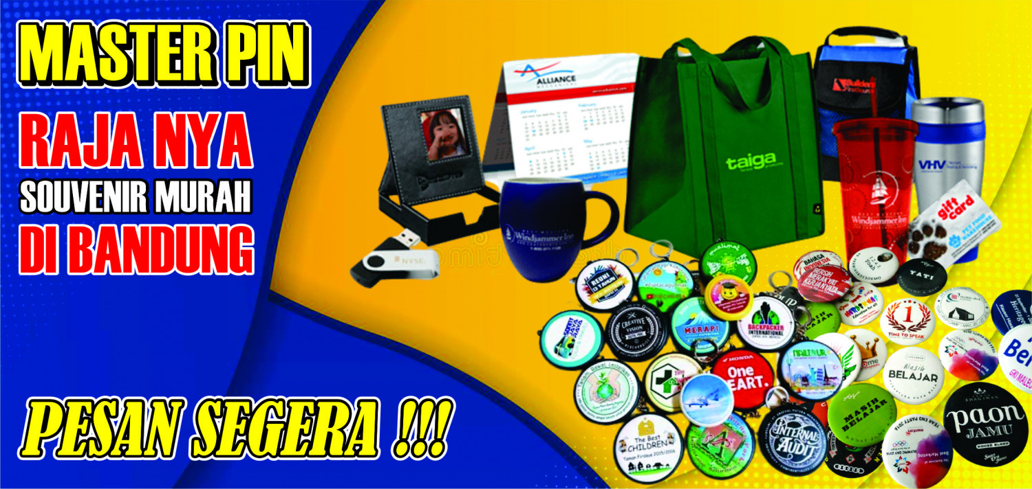 Cetak Pin dan Mug Bandung